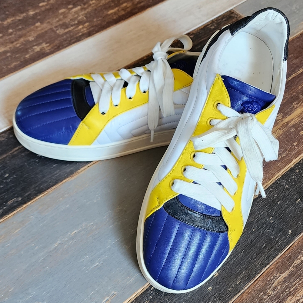 VERSACE SNEAKERS SZ 39.5 - Picture 5 of 16